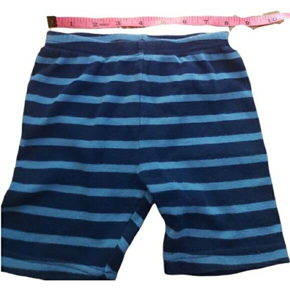 Just One You made by Carter's Size 2T Blue Striped 100% Cotton Shorts Child - Picture 5 of 6